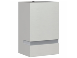Outdoor Wall Light, Outdoor Wall Lights Vidaxl Prateado Aço Inoxidável (9.5 X 7.5 X 15 Cm)