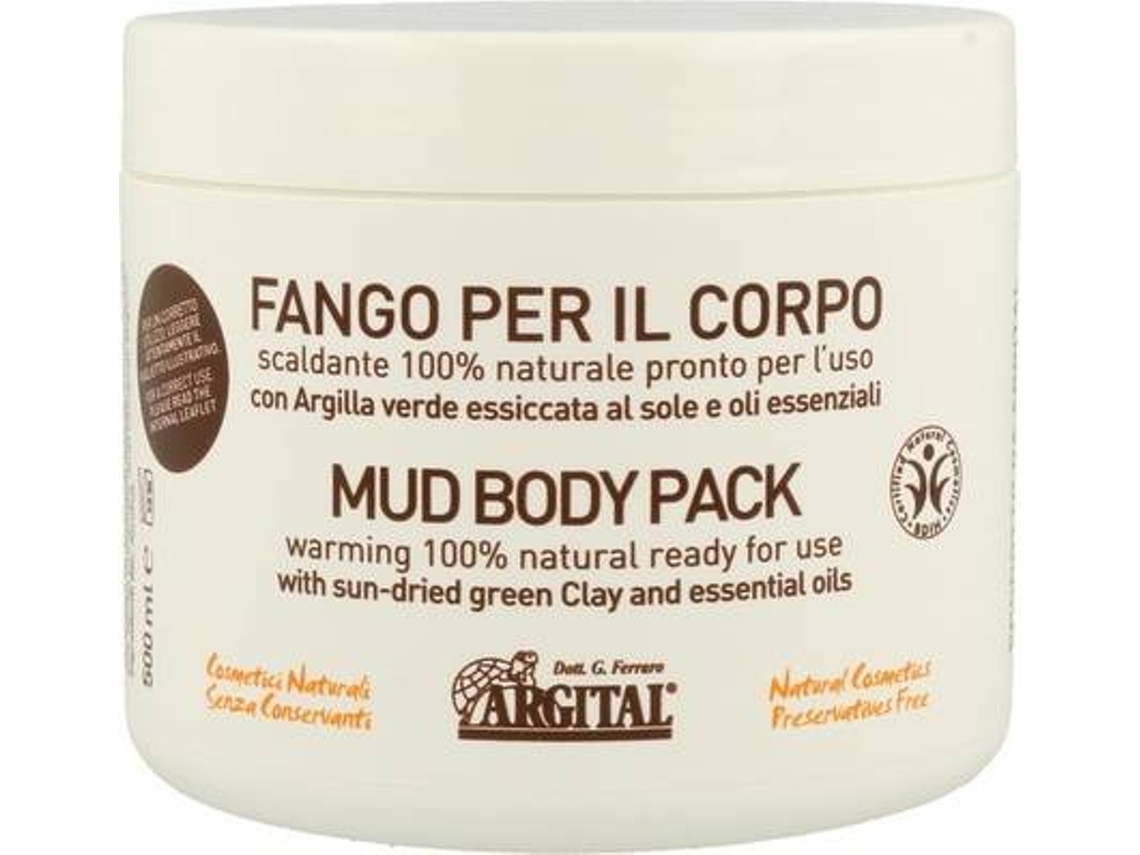 Óleo Essencial ARGITAL Gel De Aquecimento Para O Corpo Com Argila Verde (500 g)