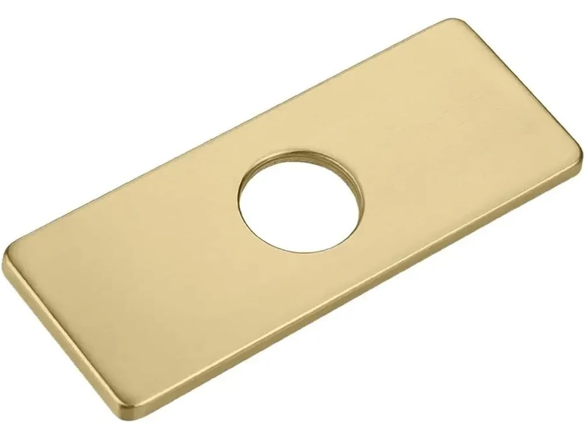 Placa De Cobertura Para Tubo, 6 Peças, Painel Decorativo Para Base De Pia, Placa De Acabamento Para Torneira Banheiro