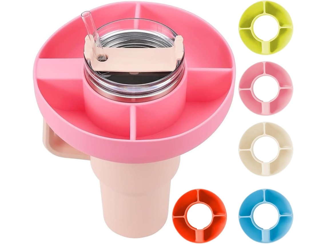 Posavasos De Silicona Para Tazas - Rosa