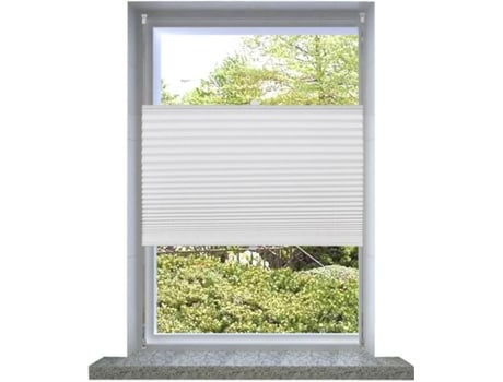 Persiana VIDAXL (Branco - 110x125 cm)