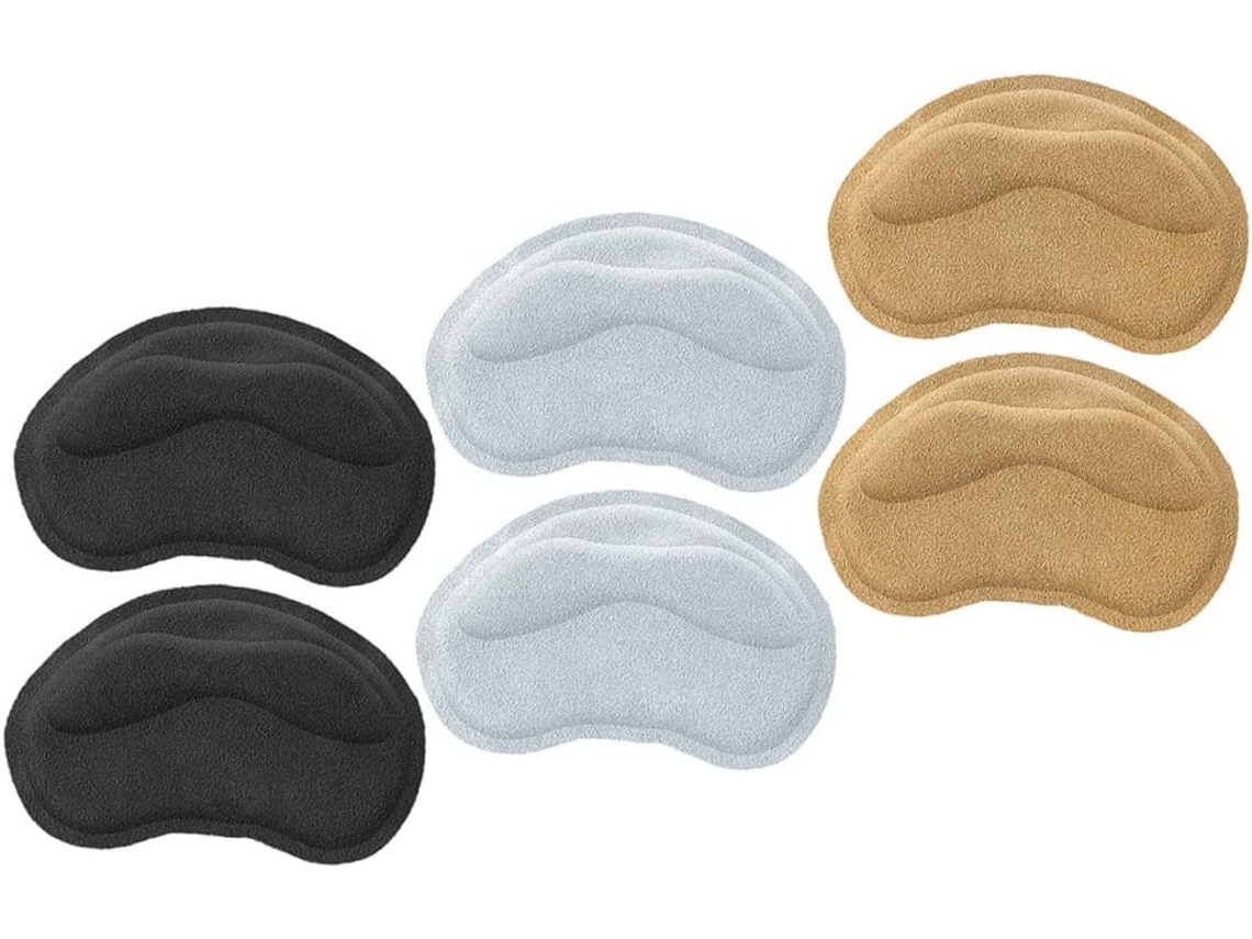 3 Pares De Protetores Calcanhar Antiderrapantes, Confortáveis E Substituíveis, Para Tênis, Sapatos De Salto E Calçados