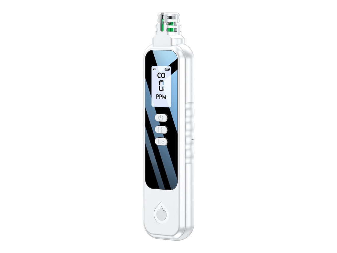 Detector de Gás Portátil YURU com LCD Iluminado, Alta Sensibilidade para Camping, Vazamentos