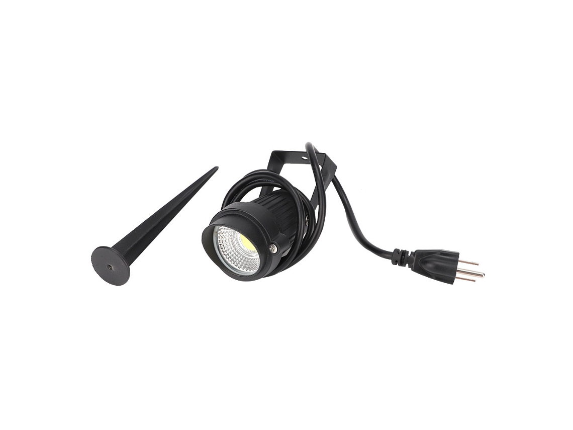 Luz Spot 7w Alumínio Ip65 Jardim Árvore 12v
