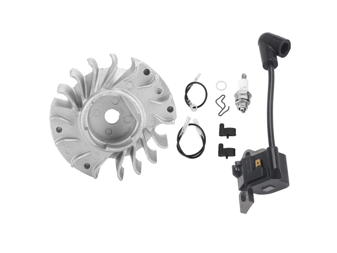 Kit de bobina de ignição e vela Primerox para motosserra Stihl MS180