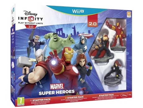 Jogo Nintendo Wii U Disney Infinity 2.0: Marvel Starter Pack — Ação/Aventura / Idade Mínima Recomendada: 12