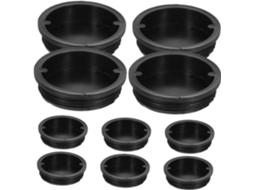 Kit Com 10 Tampas Plásticas Para Tambores De 200 Litros, Tampas De Vedação Reutilizáveis Para Óleo E Água, Alta Estanqueidade. Gokoco