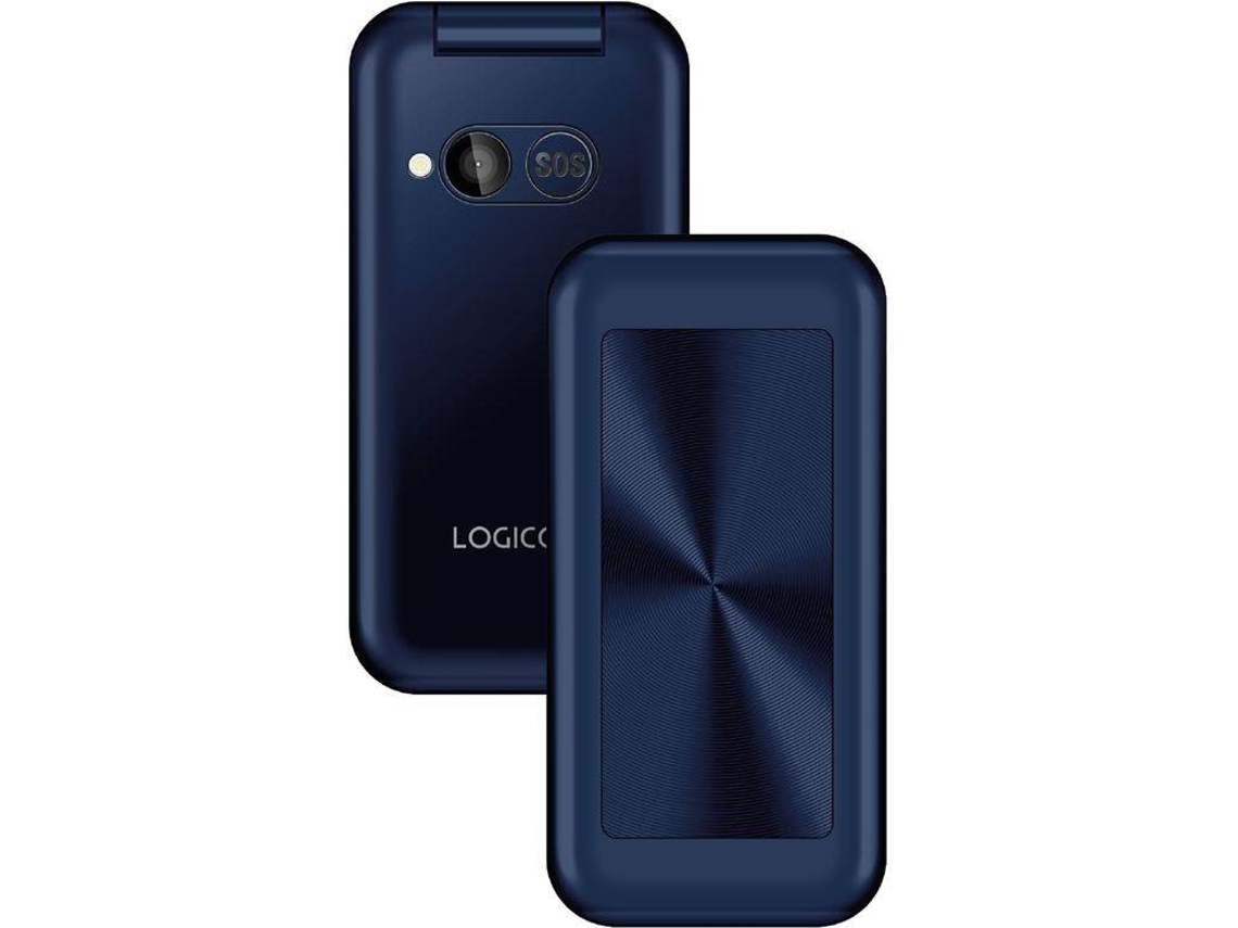 Telemóvel Senior LOGICOM Feature Fleep (1.77'' - 4G - Dual-Sim - Azul) 