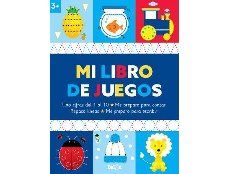 Livro Mi Libro De Juegos +3 de Ballon (Espanhol)