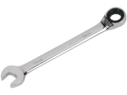 Chave De Catraca Combinada Reversível Rrcw13 De 13 Mm, Prata