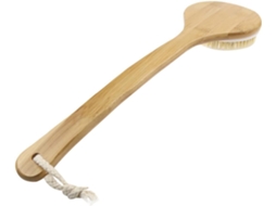 Escova De Banho Com Cerdas Macias, Escova De Massagem Para As Costas, Cabo De Bambu, Esfoliante Corporal Para Homens E