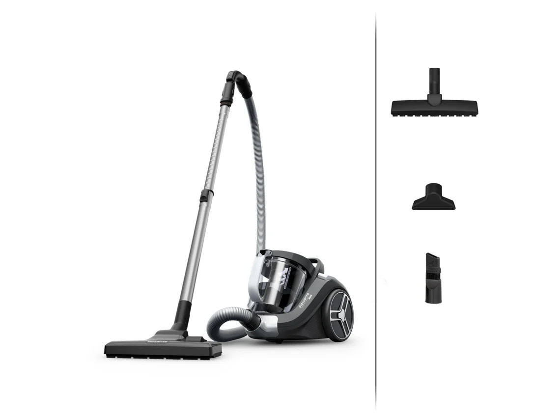 Aspirador sem Saco ROWENTA RO4B36EA Compact Power XXL Parquet+ (Outlet Caixa Aberta - 75 dB - Depósito 2.5 L)