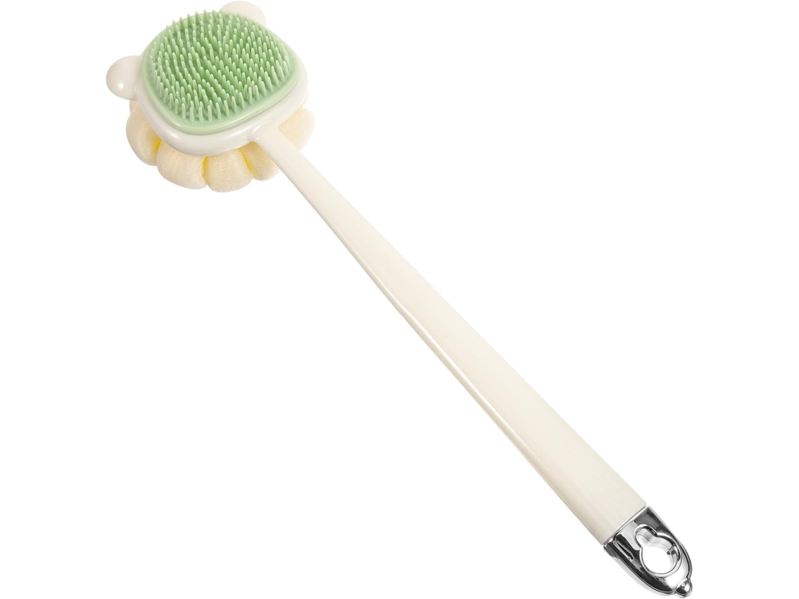 Escova De Banho Silicone Macio Com Cabo Longo Para Costas E Corpo, Esfoliante E Multifuncional, Ideal Para Lavar As