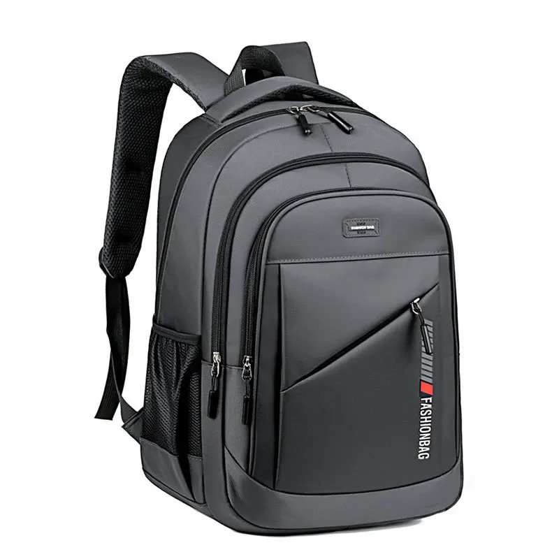 (6352-cinza) Mochila Masculina Elegante, Ideal Para Viagens De Negócios, Com Grande Capacidade Para Laptop.
