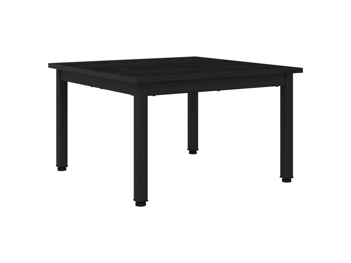 Mesa de Centro Carvalho Preto 60 X 60 X 36 Cm MAISON EXCLUSIVE