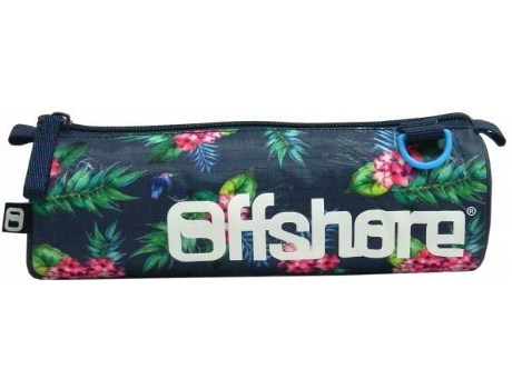 Estojo OFFSHORE  (Preto - Poliéster - 22x7x7cm)