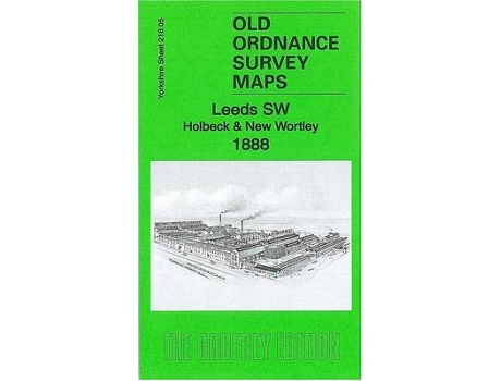 Livro leeds sw: holbeck & new wortley 1888 de alan godfrey (inglês)