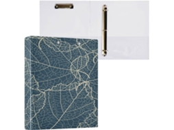 Conjunto de 2 Pastas Três Argolas, 3,8 Cm com Capa Bolso, para Tamanho Carta (27,9 X 21,6 Cm) 200 (1,75 Pol.)
