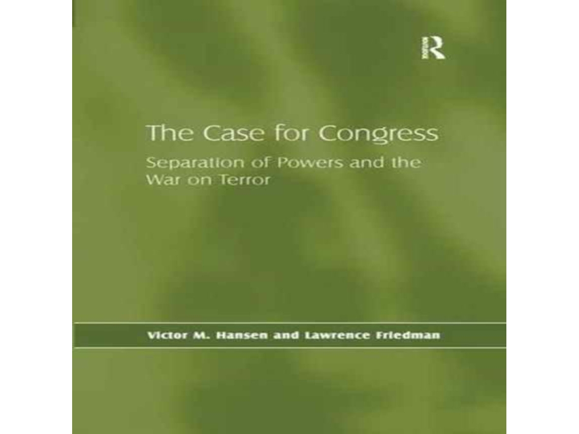 Livro Case for Congress de Lawrence Friedman (Inglês)