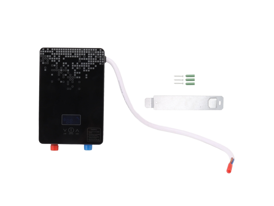Laxiscreed Aquecedor De Água Instantâneo Com Controle De Temperatura E Tela Digital