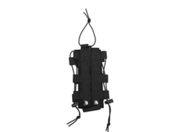 Bolsa para garrafa de água em nylon resistente ao sistema MOLLE, ideal para camping, trilhas e ciclismo.