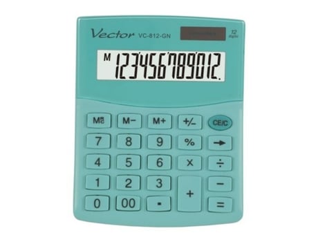 Calculadora Vector Kav Vc 812 Gn Verde