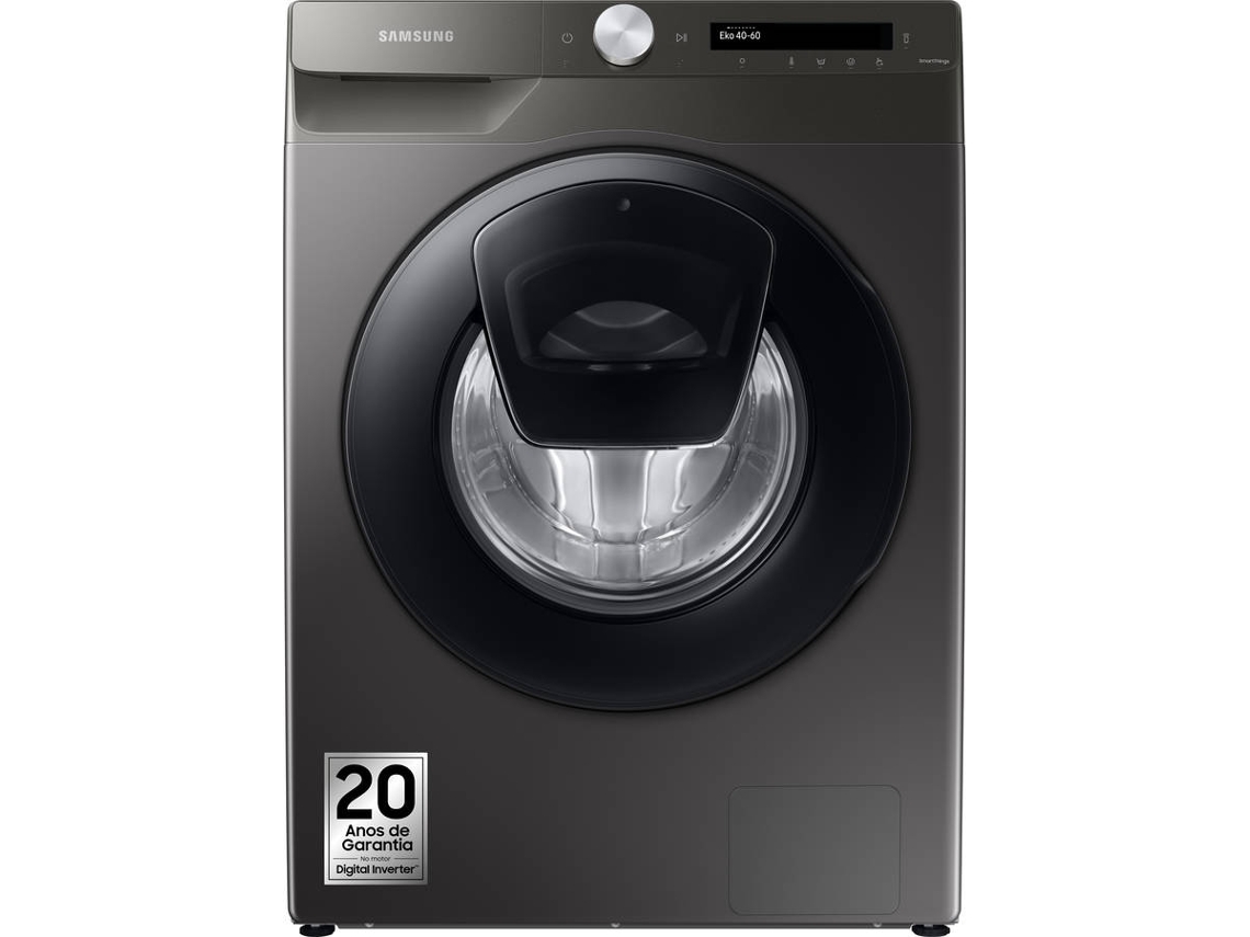 Máquina de Lavar Roupa SAMSUNG Addwash WW90T554DAN (9 kg - 1400 rpm - Cinzento)