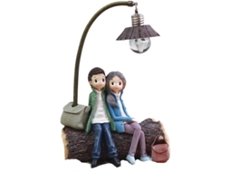 Lâmpada De Pareja De Resina Mini Decoração Presente Ideal Para Dia Dos Namorados Aniversário Casamento