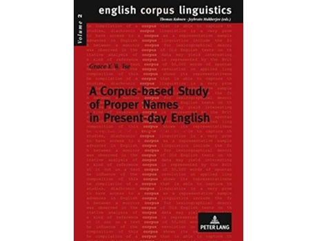 Livro A Corpus-based Study Of Proper Names In Present-day English De Grace Y W Tse (inglês)