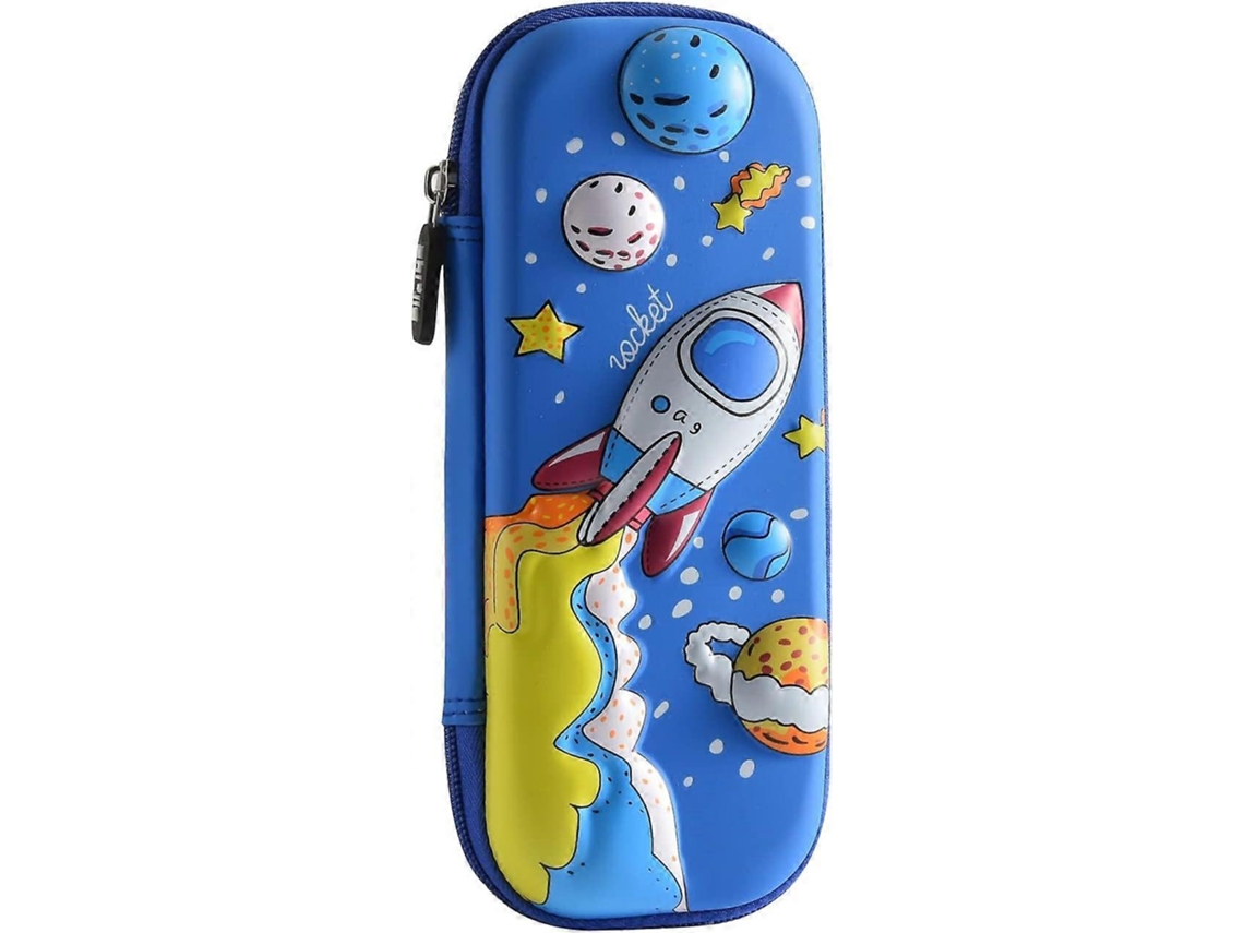 Estojo Para Lápis 3d O Melhor Presente Meninos E Meninas Bolsa Grande Porta Lápis Organizador De Lápis Aquaforge