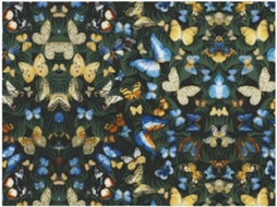 Colcha de Flanela Macia e Aconchegante com Estampa Colorida Borboletas Folhas Verdes 127 X 101 Cm, Macio, Qu