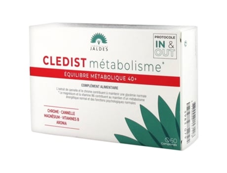 Cledist Metabolismo Equilíbrio Metabólico 40 60 Comprimidos JALDES