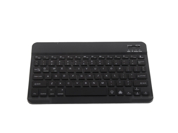 Teclado Sem Fio Bluetooth (cor Misturada Rgb, Ultra-fino E Silencioso Com 78 Teclas)