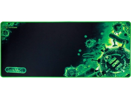 Tapete de Rato Gaming  Pathogen XXL-GN (Superf?cie de Pano - Antiderrapante)