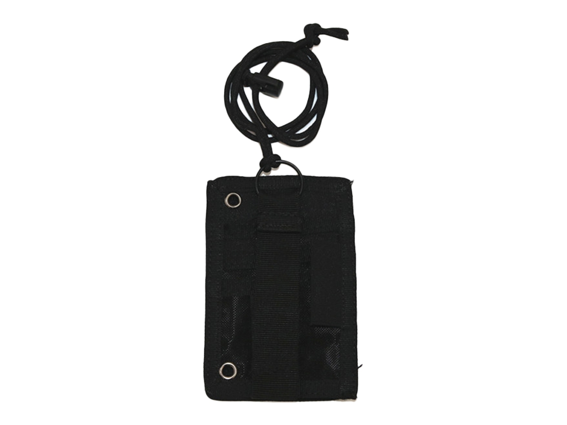 Vlrla-portafolio De Tarjetas Táctico Con Ganchos Y Lazos Cuello Lanyard Anillo Para Claves Y Tarjetas De Crédito