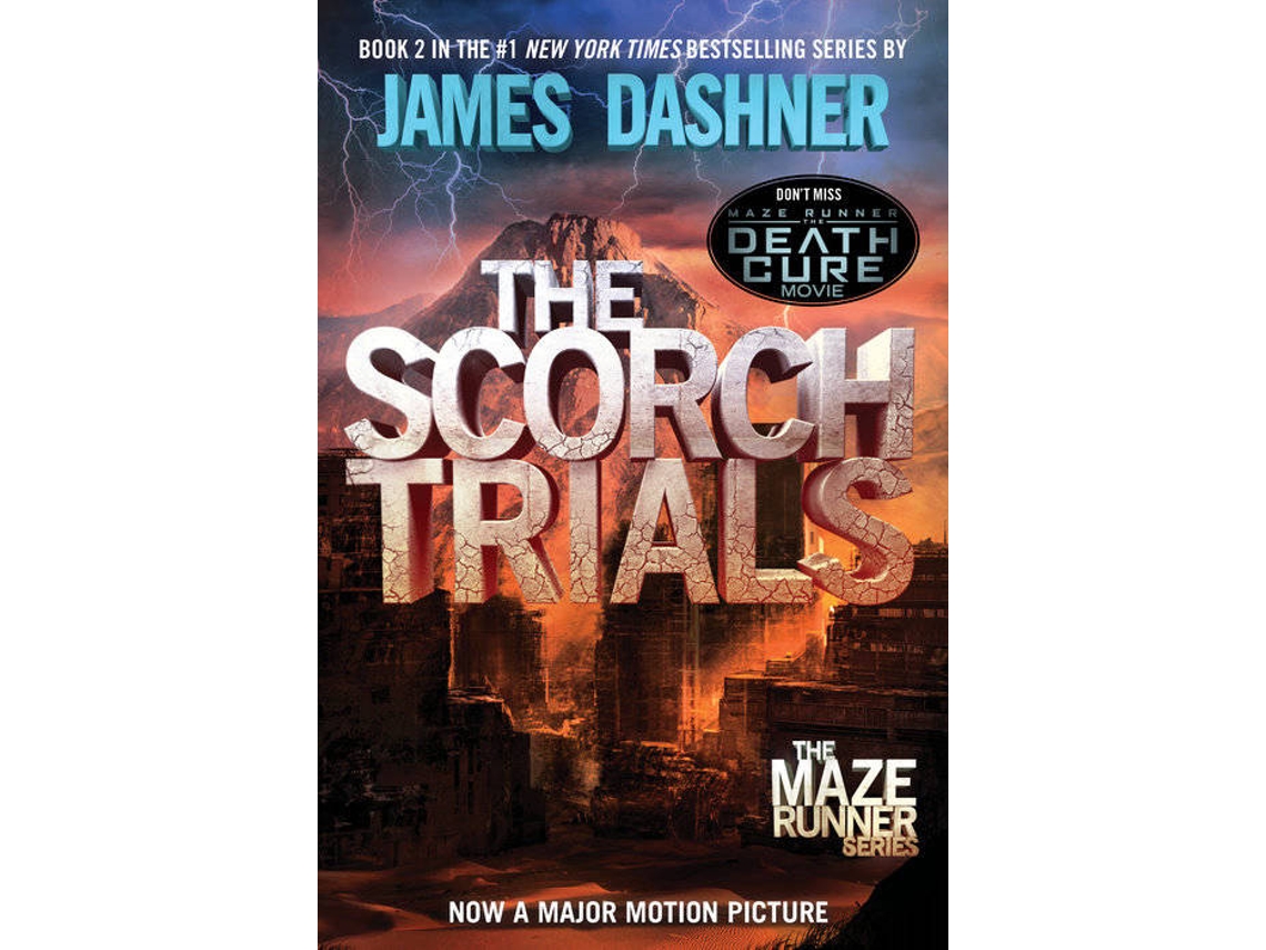Livro The Scorch Trials de James Dashner (Inglês)