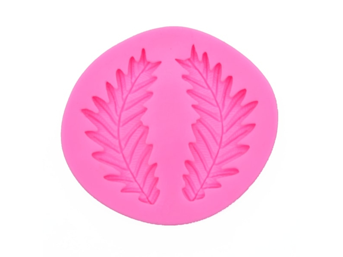 Molde De Silicone Em Formato De Folha De Natal Para Doces, Chocolates E Fudge, Ideal Para Decoração De Bolos E Outros Doces. Aquaforge