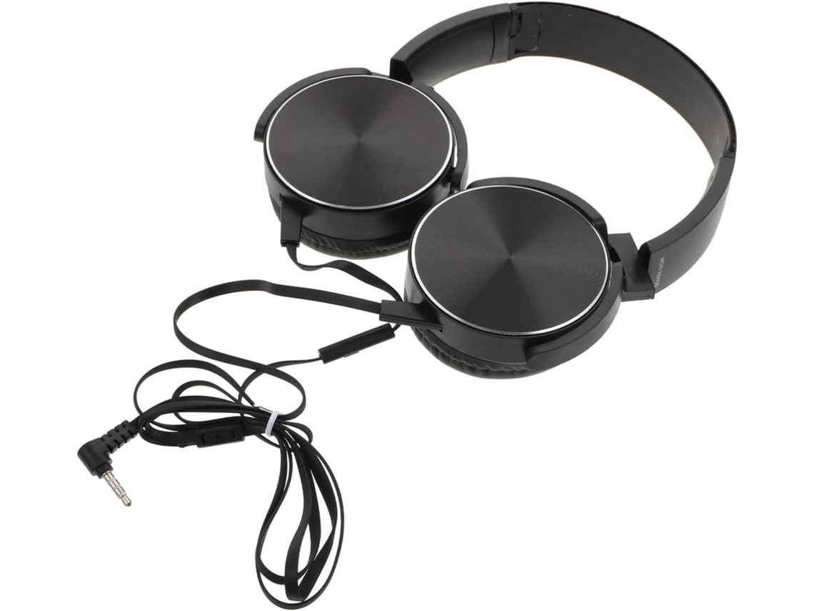 Fone De Ouvido Com Fio Housoutil, Com Microfone, Para Uso Doméstico, Estéreo, Para Pc, Confortável E Portátil, Em Abs