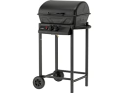 Lund Gas Grill 2 Queimadores 5.5kw Preto Toya