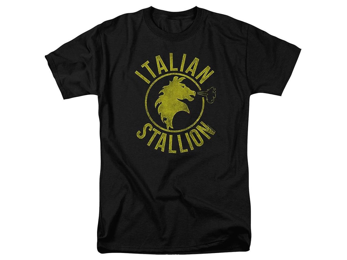 Logotipo Marca De Roupa Cavalo T-shirt ROCKINSTONE Cavalo Garanhão