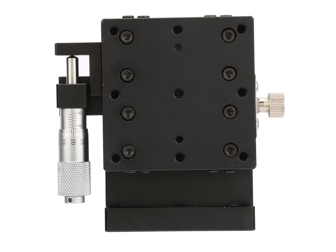 Laxiscreed Plataforma Deslizante Z-axis Manual Com Ajuste Fino E Rolamentos De Rolos Cruzados