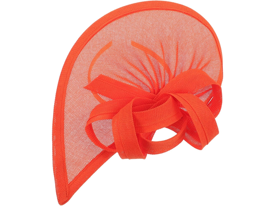 Chapéu Laranja Retrô, Tamanho Único Feminino, Estilo Elegante.