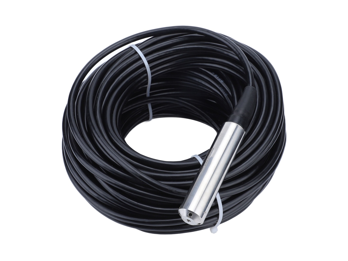 Sensor De Nivel De Líquido 4-20ma Transmisor Preciso Acero Inoxidable Con Cable Impermeable 33m Para Embalse