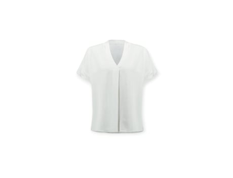 Blusa De Mulher Joseph Ribkoff Bi Casacca Poliéster Branco (48)