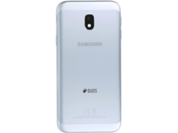 Tampa Traseira SAMSUNG Galaxy J3 2017 Prateado