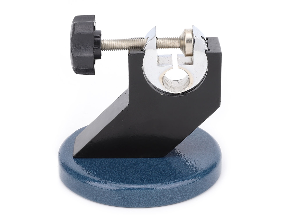 Suporte De Micrômetro Com Base Redonda Para Micrômetro Externo De Rosca (0-100mm)