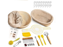 Cesto Banneton Para Pão Artesanal, Para Massa Madre, Fermentação Natural E Padaria Doméstica