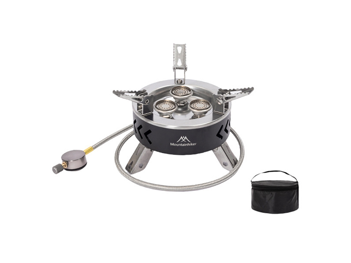 Estufa de Metal Portátil para Camping a Alta Potência