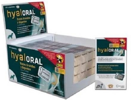 Complemento Alimentar para Cães PHARMADIET Hyaloral (360 Comprimidos - Porte Grande)