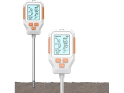 Analisador De Solo Profissional 7em 1, Mede Umidade, Temperatura, Ph, Ec, Fertilidade, Luz E Do Ar Ideal Para